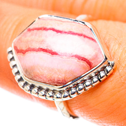 Premium Rhodochrosite Ring Size 7.25 (925 Sterling Silver) RING138107