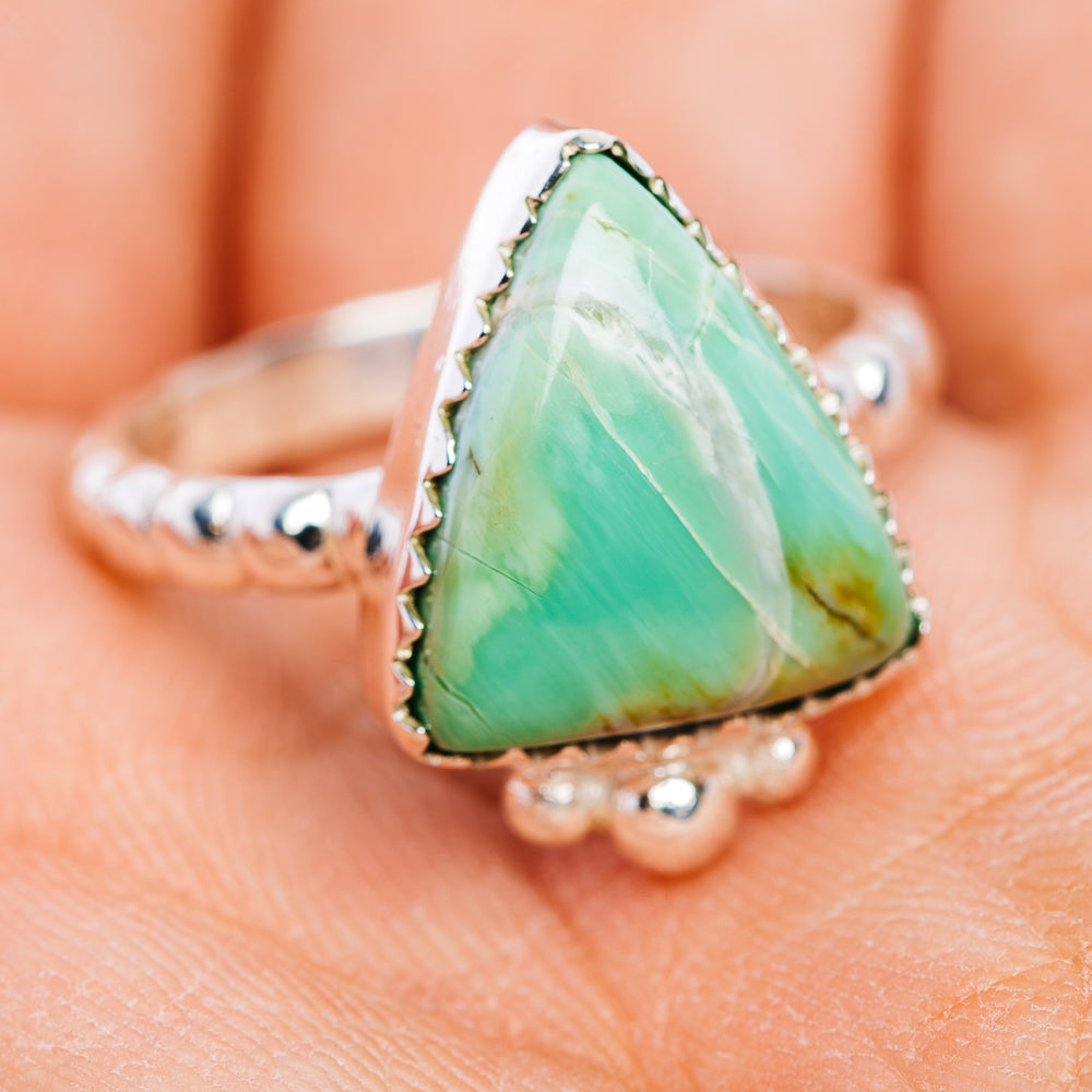 Variscite Ring Size 7 (.925 Sterling Silver)