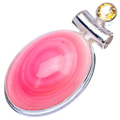 Queen Conch Shell Pendant 1 1/2" (925 Sterling Silver) P41641