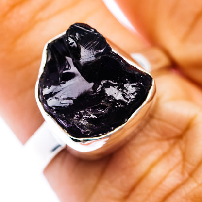 Amethyst Ring Size 6.75 (.925 Sterling Silver)