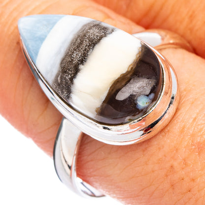 Owyhee Opal Variscite Ring Size 10 (.925 Sterling Silver)