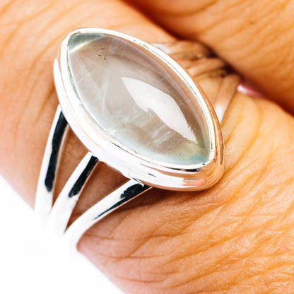 Premium Aquamarine Ring Size 8.75 (.925 Sterling Silver)