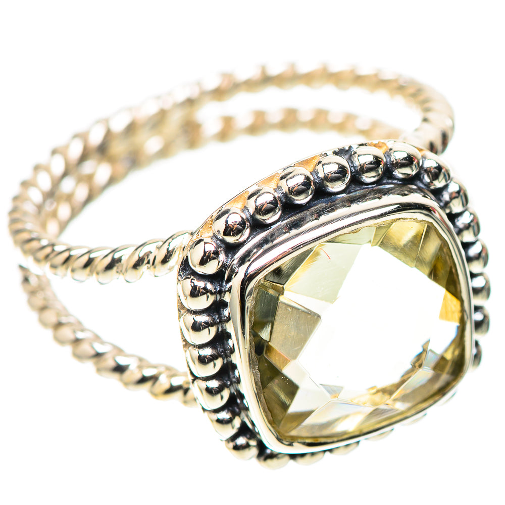 Premium Faceted Citrine Ring Size 7 (925 Sterling Silver) RING138230