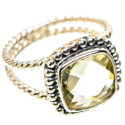 Premium Faceted Citrine Ring Size 7 (925 Sterling Silver) RING138230