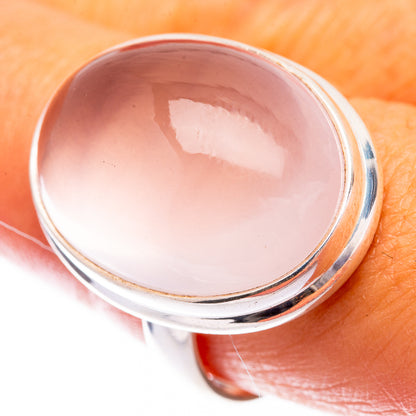 Rose Quartz Ring Size 9 (925 Sterling Silver) R140690