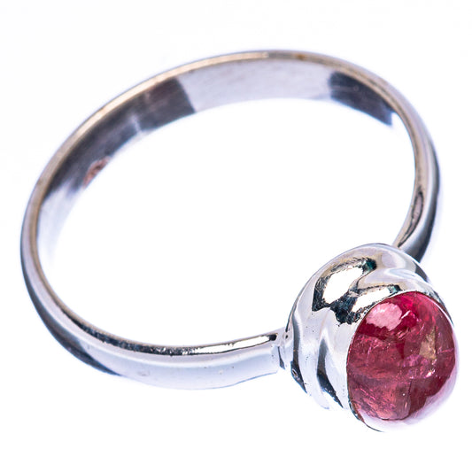 Value Pink Tourmaline Ring Size 7 (925 Sterling Silver) R3265