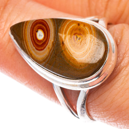 Imperial Jasper Ring Size 7.75 (925 Sterling Silver) R1551