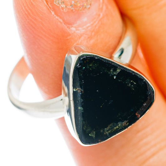 Watermelon Tourmaline Ring Size 9 (German Silver)