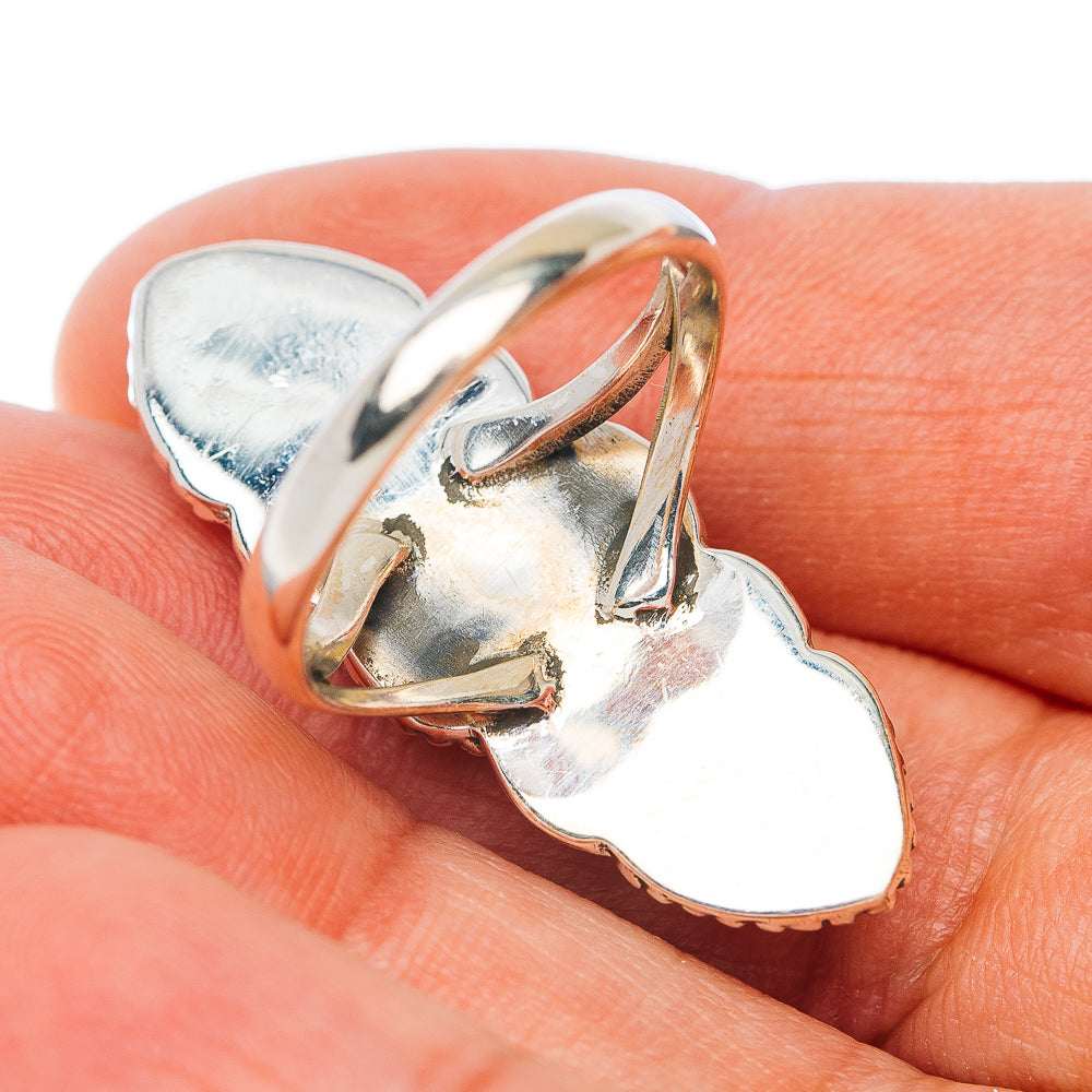 Larimar Ring Size 8.25 (.925 Sterling Silver)