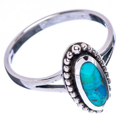 Arizona Turquoise Ring Size 8.5 (925 Sterling Silver) R2425