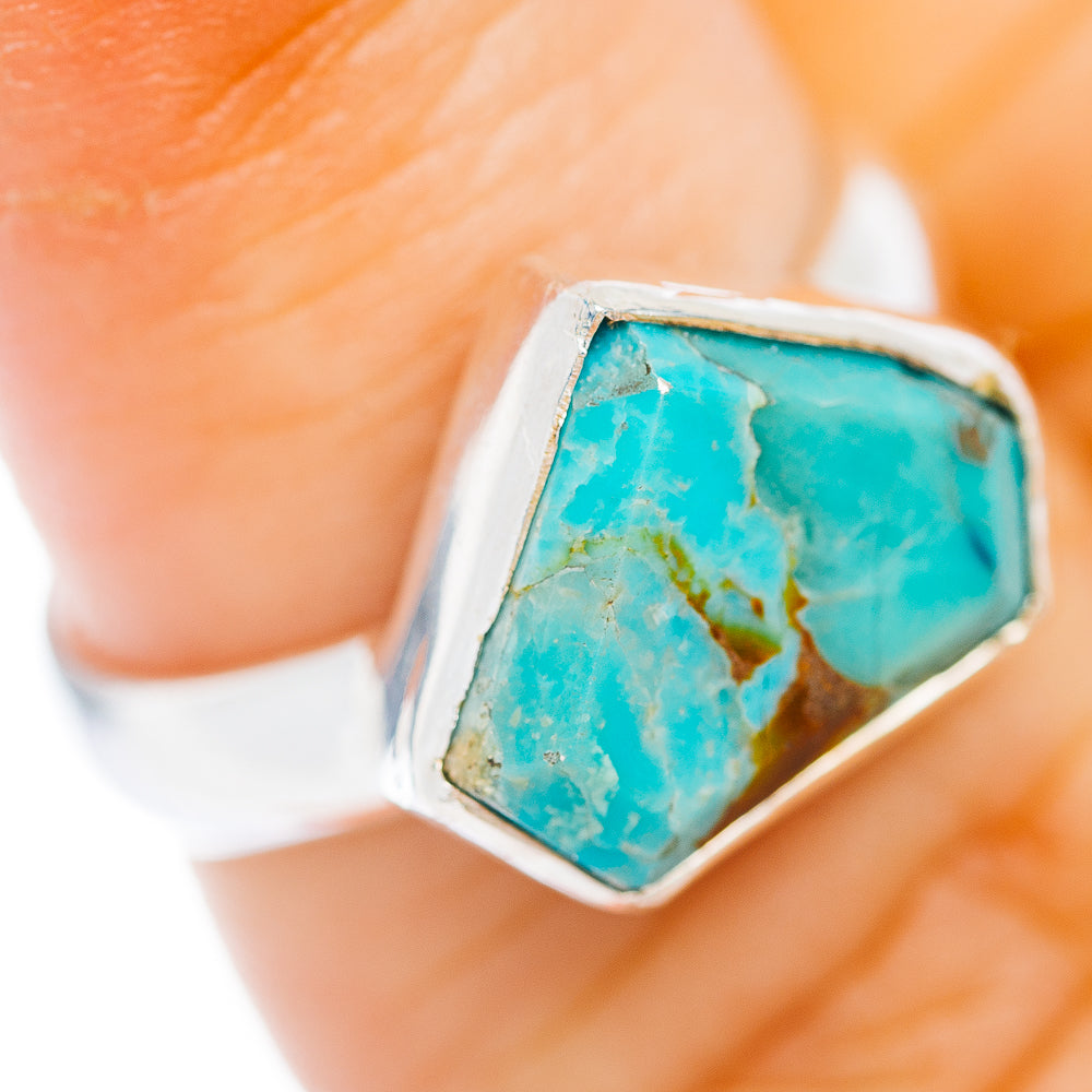 Mojave Turquoise Ring Size 5 (.925 Sterling Silver)