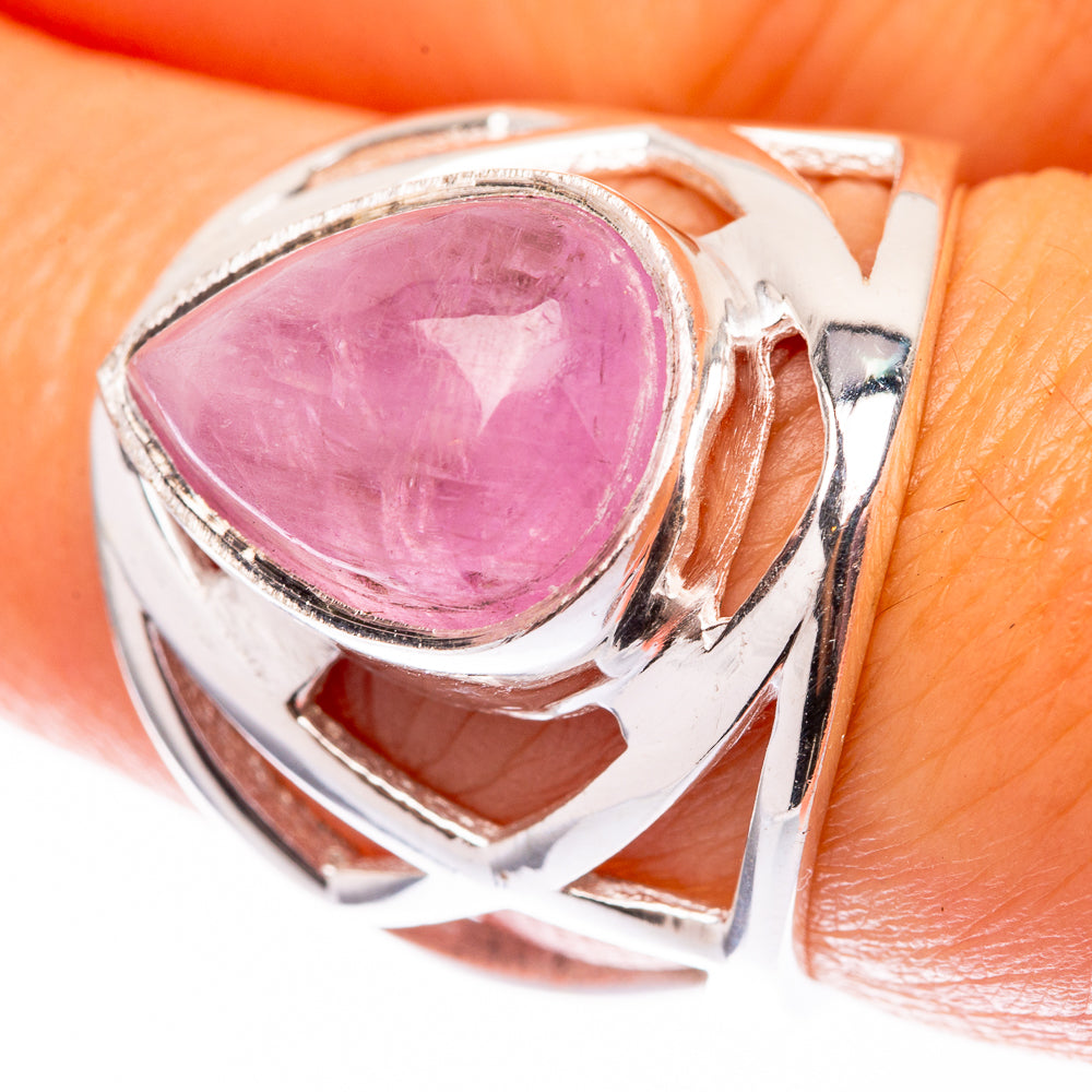 Kunzite 925 Sterling Silver Ring Size 7.25 (925 Sterling Silver) RING140356
