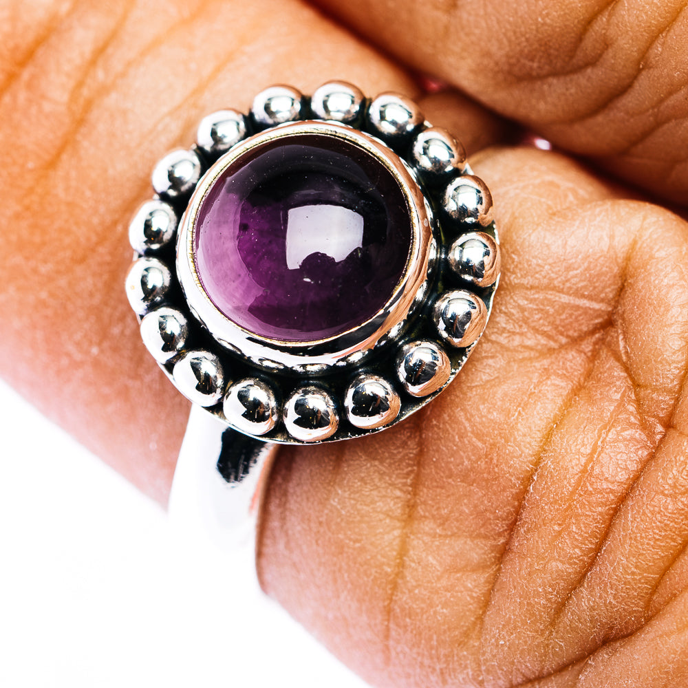 Amethyst Ring Size 7 (.925 Sterling Silver)
