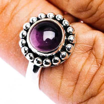 Amethyst Ring Size 7 (.925 Sterling Silver)