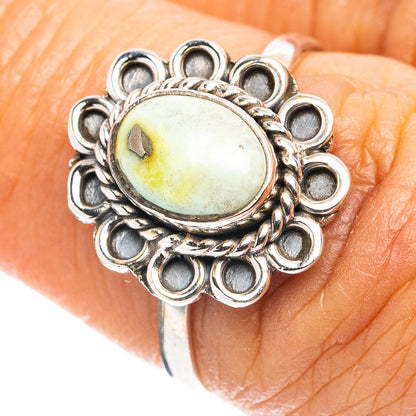 Palomino Turquoise Dainty Ring Size 6.75 (.925 Sterling Silver)