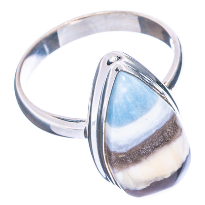 Owyhee Opal Variscite Ring Size 10 (.925 Sterling Silver)