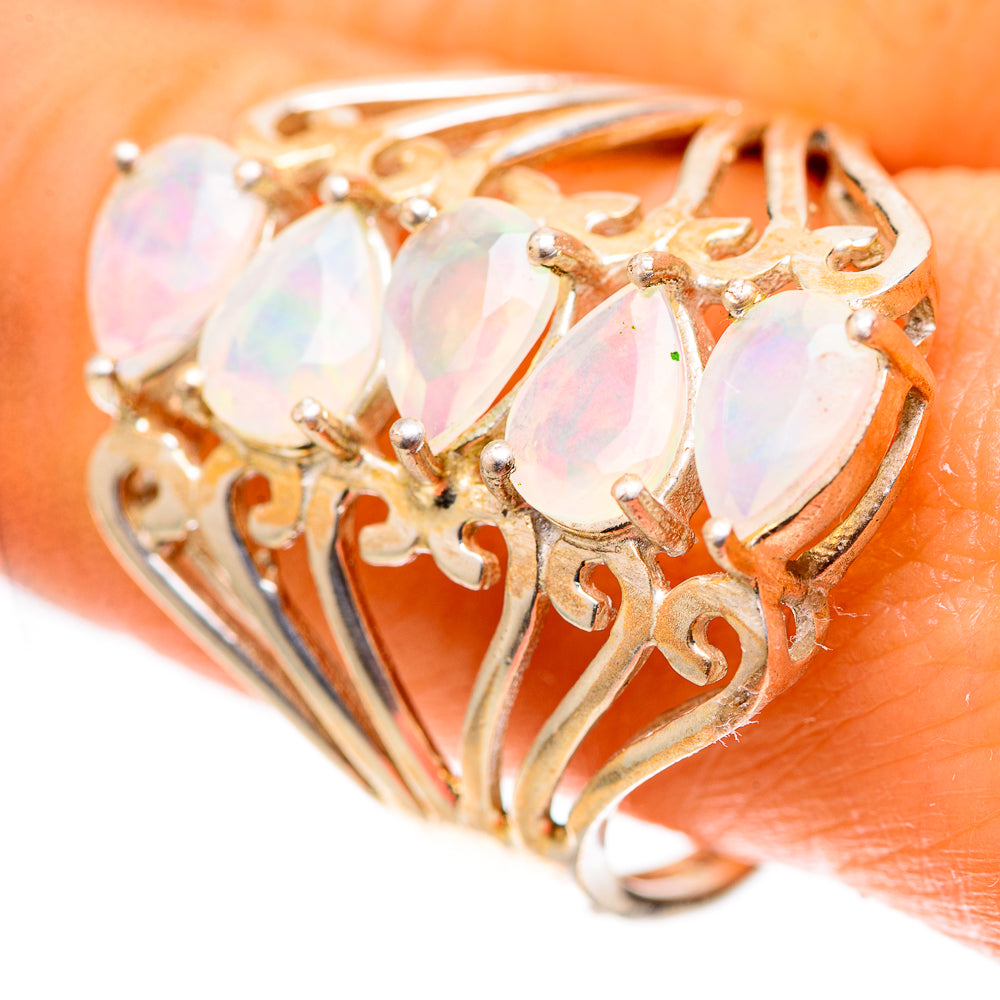 Ethiopian Opal 925 Sterling Silver Ring Size 10.25 (925 Sterling Silver) RING139550