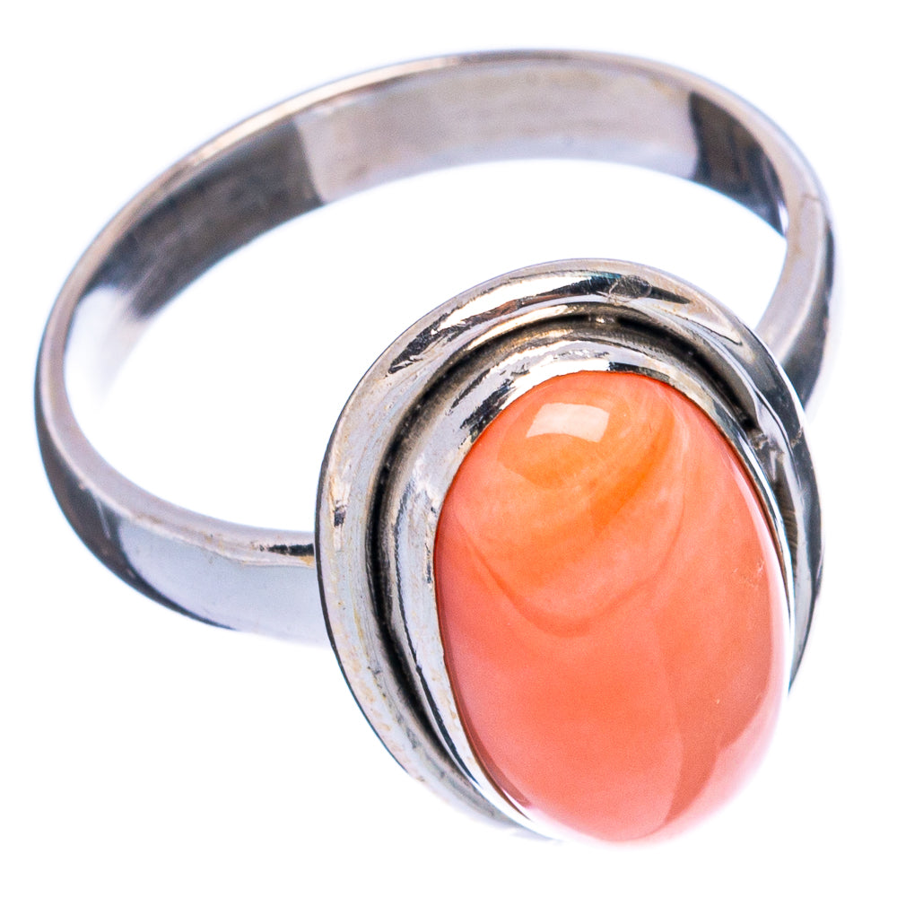 Sunstone Ring Size 6.75 (925 Sterling Silver) R4877