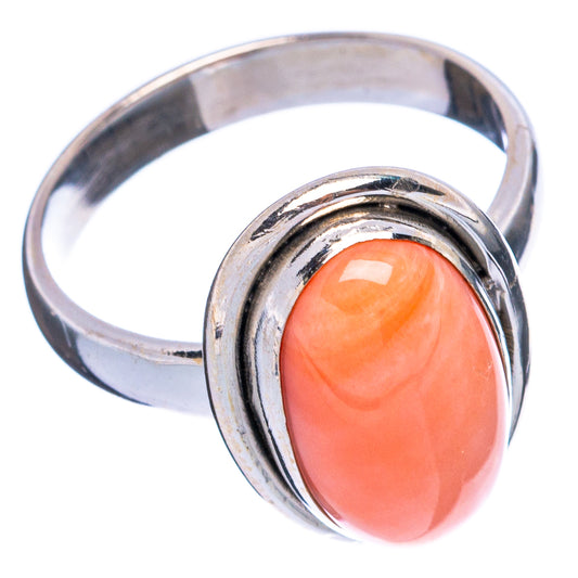 Sunstone Ring Size 6.75 (925 Sterling Silver) R4877