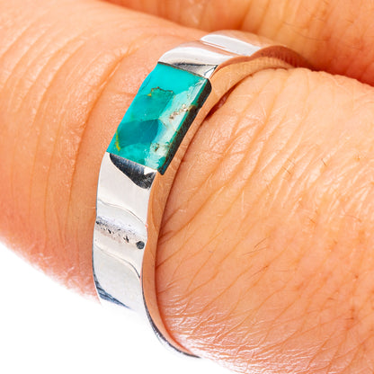 Arizona Turquoise Ring Size 8 (925 Sterling Silver) R2498