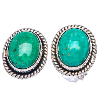 Turquoise Earrings 1/2" (925 Sterling Silver) E1502