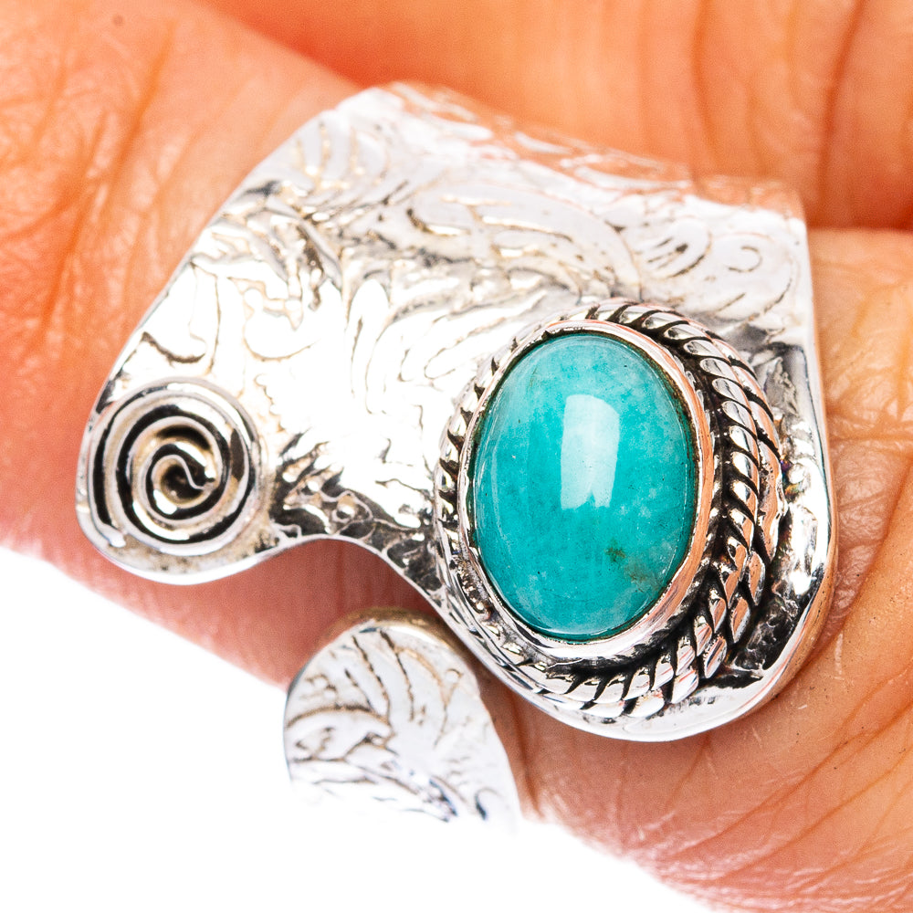 Larimar Ring Size 5.75 (925 Sterling Silver) R3749