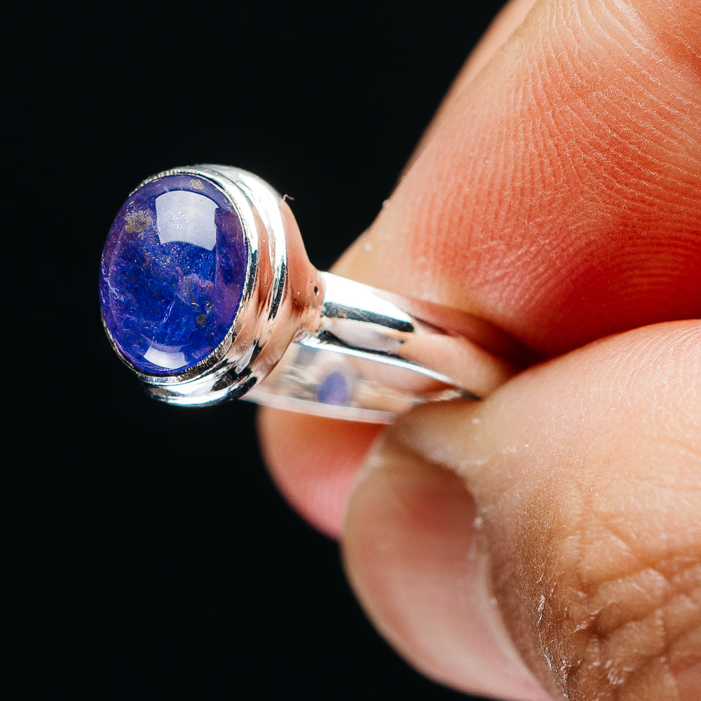 Premium Tanzanite Ring Size 7 (.925 Sterling Silver)