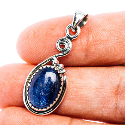 Kyanite Pendant 1 3/8" (.925 Sterling Silver)