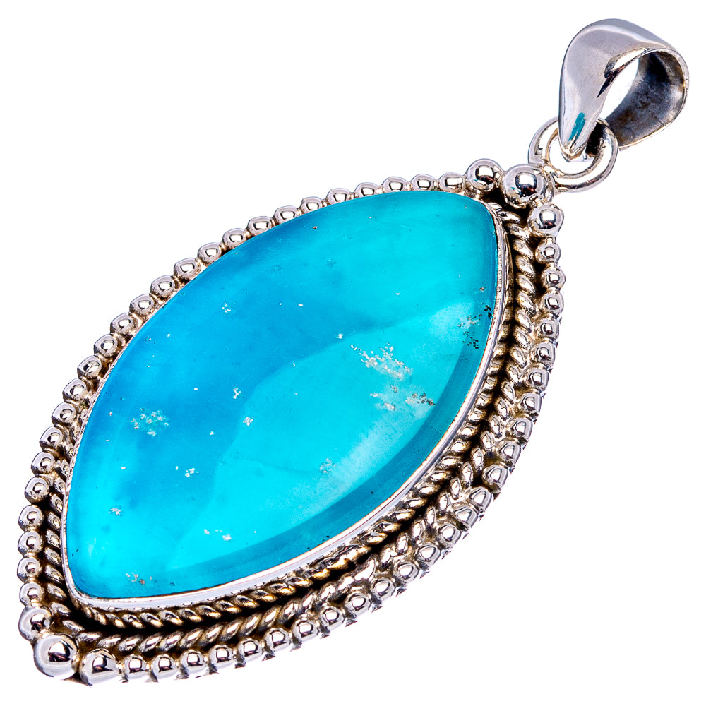 Premium Smithsonite Pendant 2 1/8" (.925 Sterling Silver)