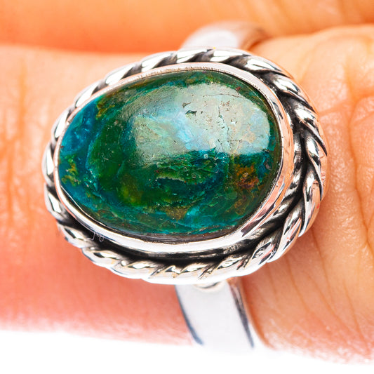 Peruvian Opal Ring Size 6 (925 Sterling Silver) R3938