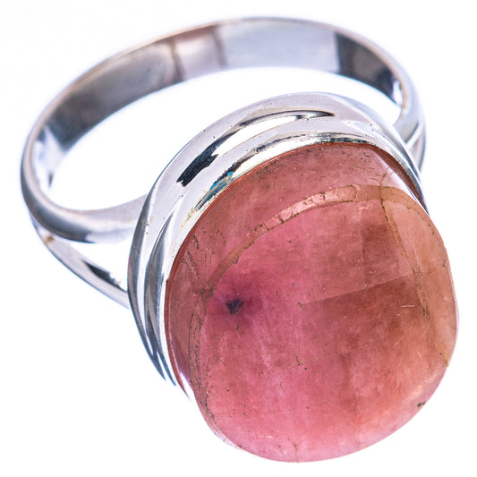 Pink Tourmaline Ring Size 8.75 (925 Sterling Silver) R1996