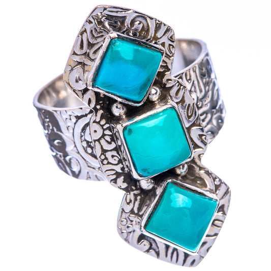 Sleeping Beauty Turquoise Ring Size 8 (925 Sterling Silver) R144604