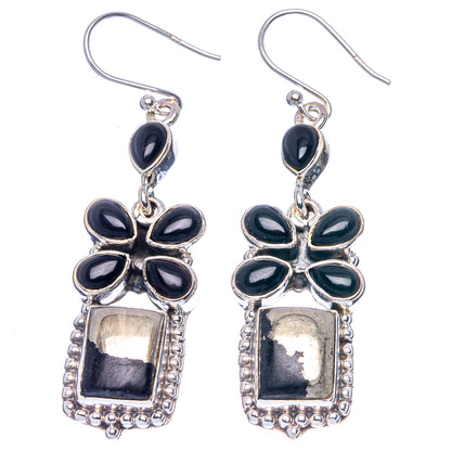 Premium Healer's Gold Earrings 2 1/8" (925 Sterling Silver) E1771