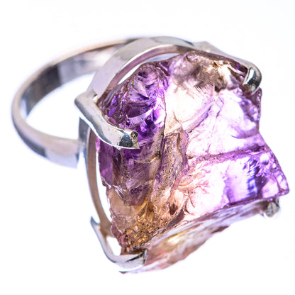 Large Raw Ametrine Ring Size 10.25 (925 Sterling Silver) R141204