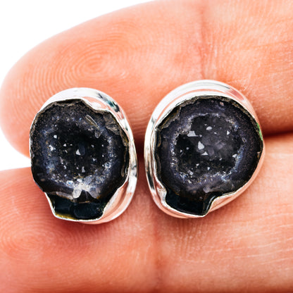 Tabasco Geode Earrings 5/8" (.925 Sterling Silver)