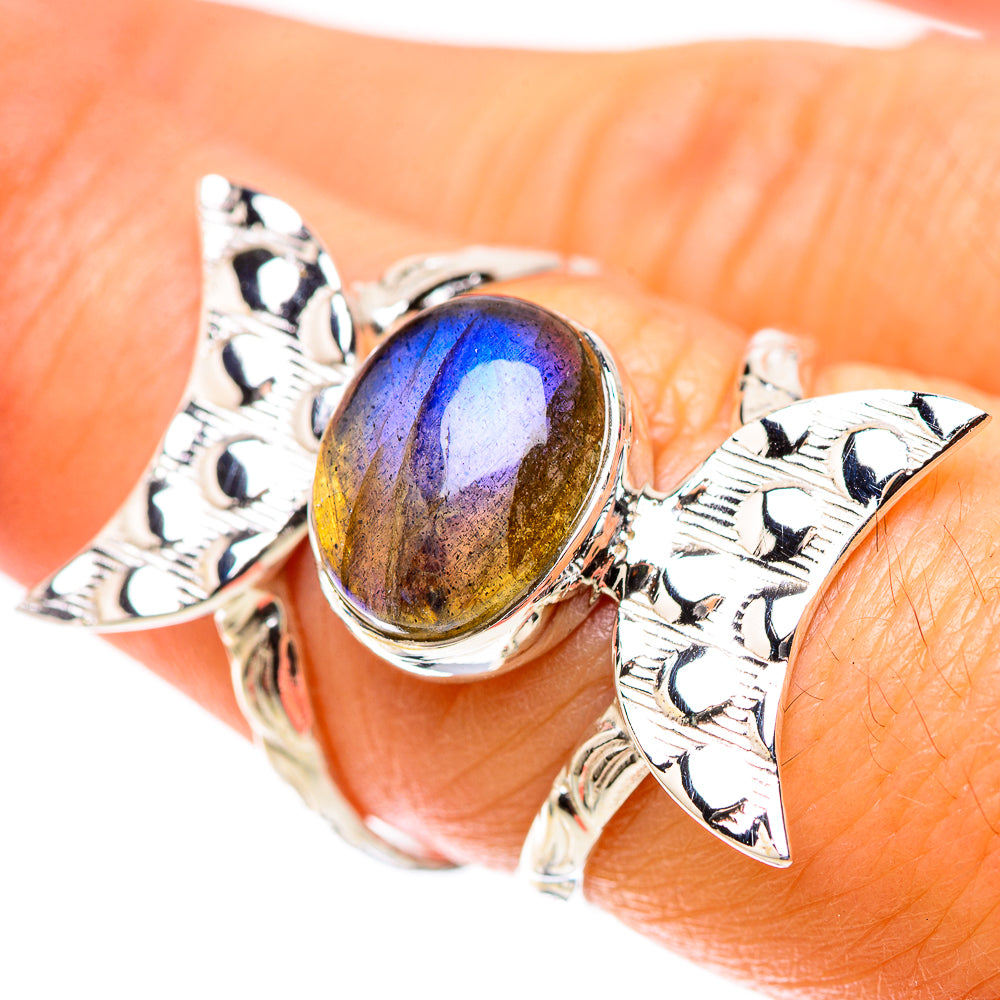 Premium Labradorite Ring Size 7.25 (925 Sterling Silver) RING138240