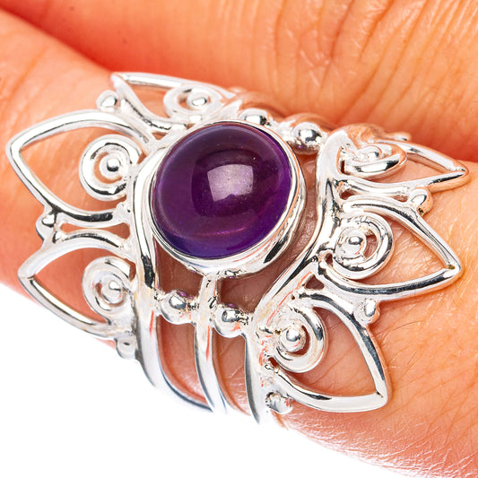 Premium Amethyst Ring Size 7.25 (925 Sterling Silver) R3588