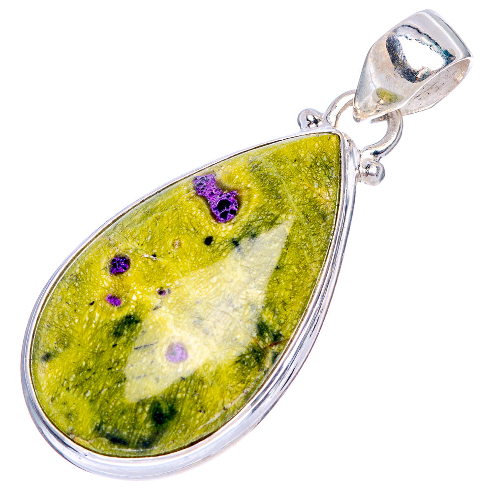 Atlantisite Pendant 1 5/8" (925 Sterling Silver) P40494