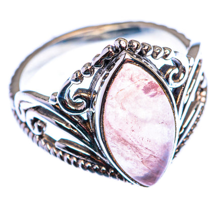 Rose Quartz Ring Size 10 (925 Sterling Silver) RING140125