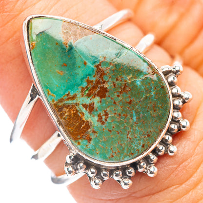 Royston Turquoise Ring Size 6.25 (.925 Sterling Silver)