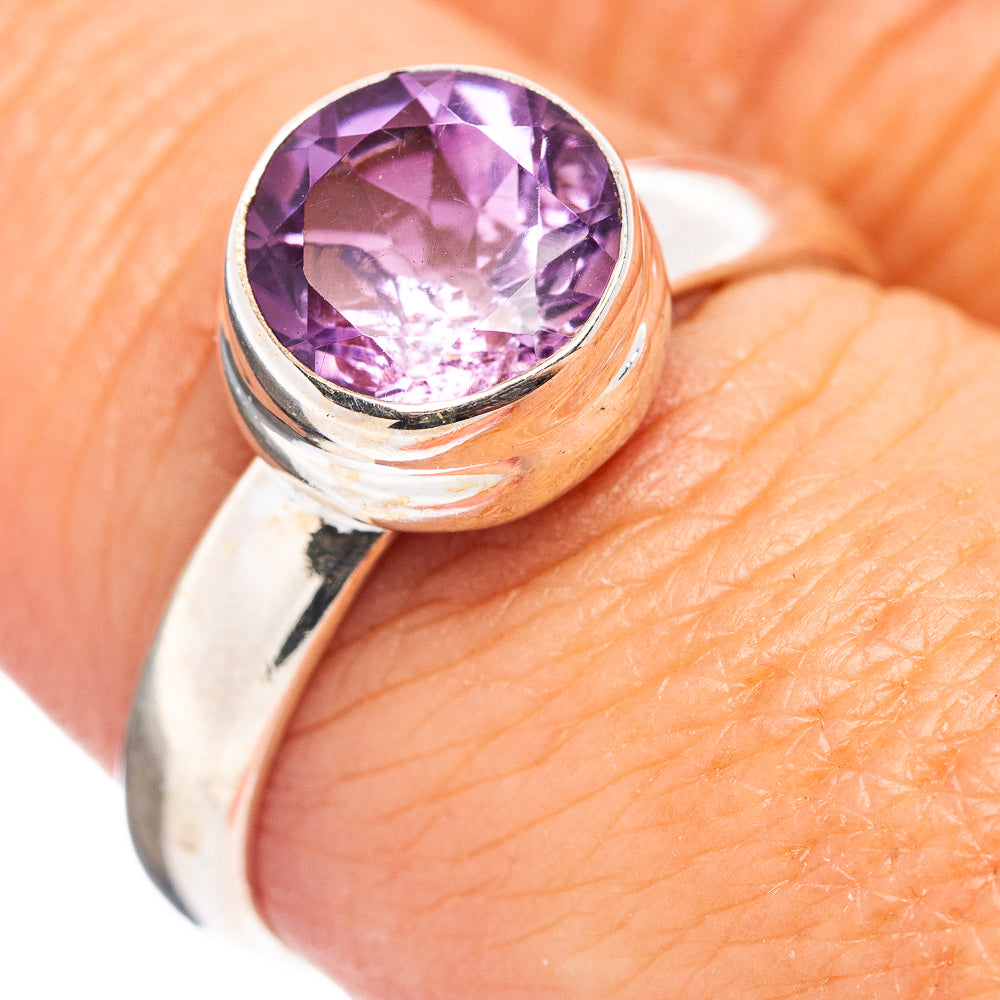 Amethyst Ring Size 8 (.925 Sterling Silver)