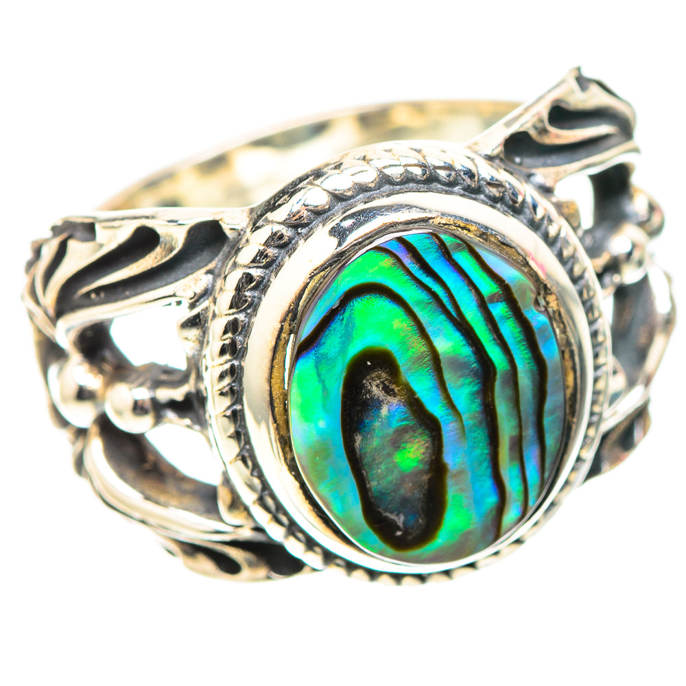 Abalone Shell Ring Size 6.25 (925 Sterling Silver) RING138505