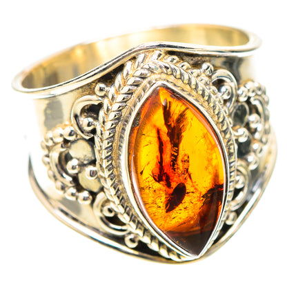 Baltic Amber Ring Size 7 (925 Sterling Silver) RING139021