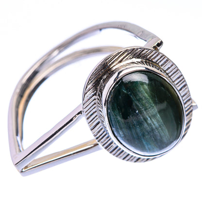Premium Seraphinite Ring Size 8.5 (925 Sterling Silver) R141881