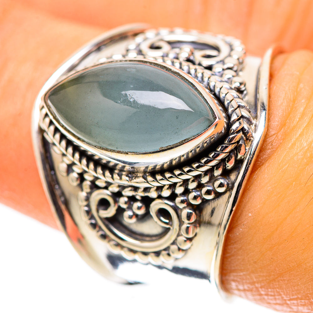 Natural Aquamarine Ring Size 7 (925 Sterling Silver) RING138473