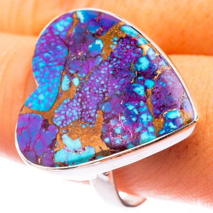 Large Spiny Oyster Turquoise Ring Size 10 (925 Sterling Silver) R141371