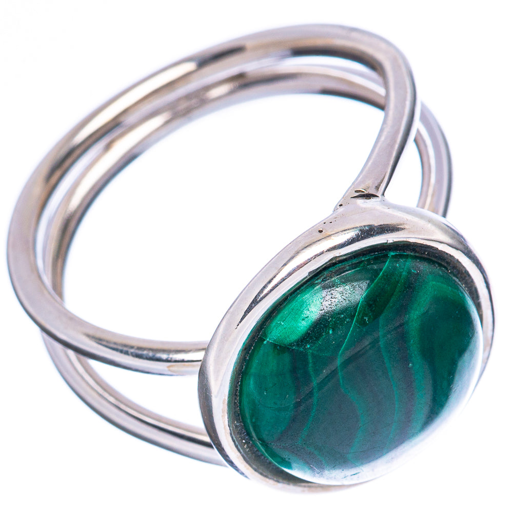 Premium Malachite 925 Sterling Silver Ring Size 6.5 Ana Co R3627