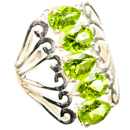 Peridot Ring Size 8.25 (925 Sterling Silver) RING139014