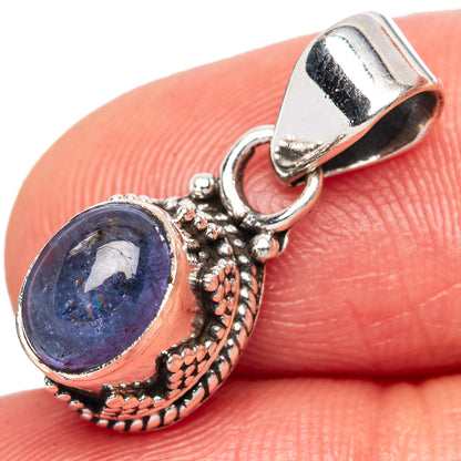 Rare  Tanzanite Pendants 7/8" (925 Sterling Silver) P42330