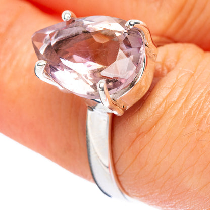 Faceted Ametrine Ring Size 7.25 (925 Sterling Silver) R4521